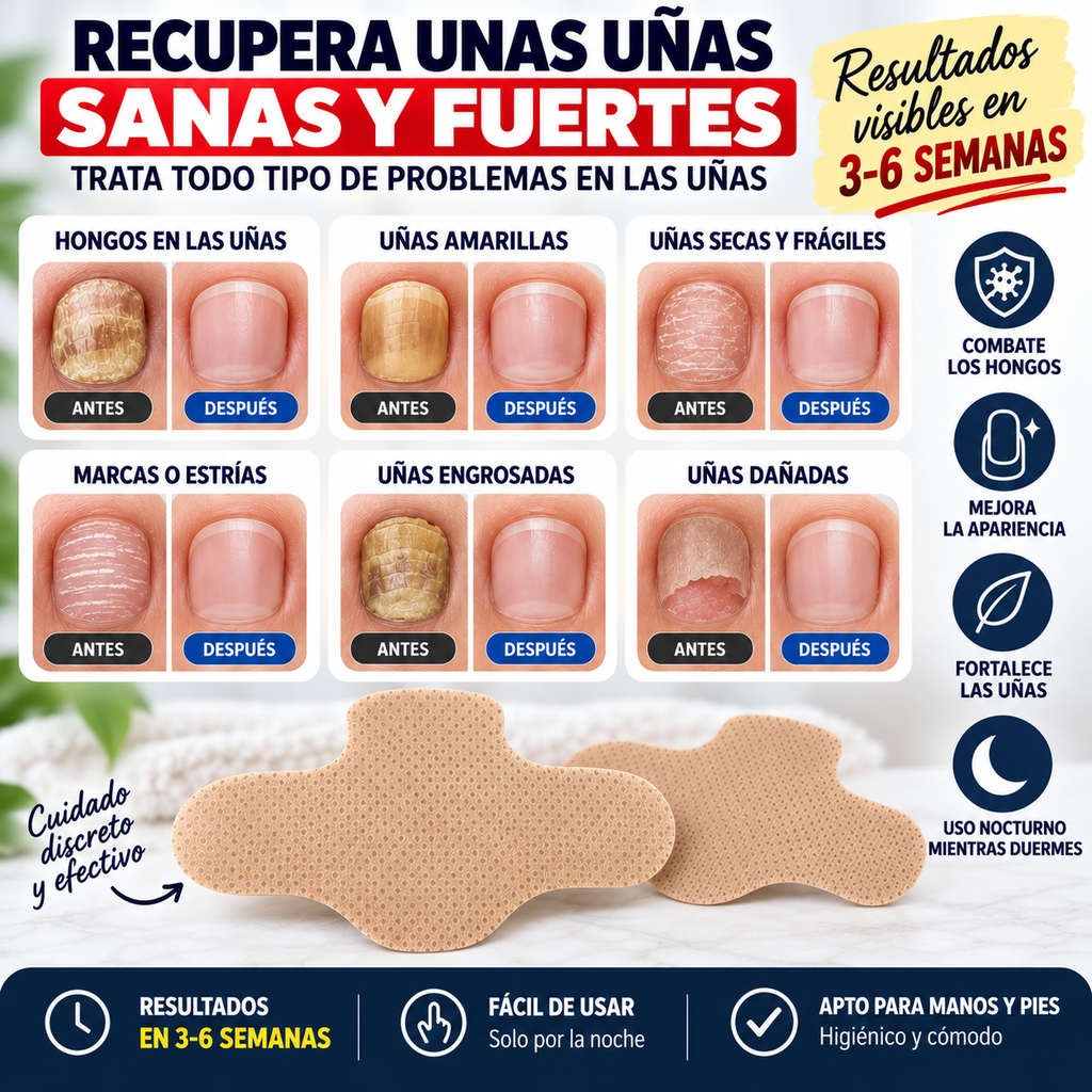 FungiCare™ - Parches Anti-hongos para uñas (Pack 21)