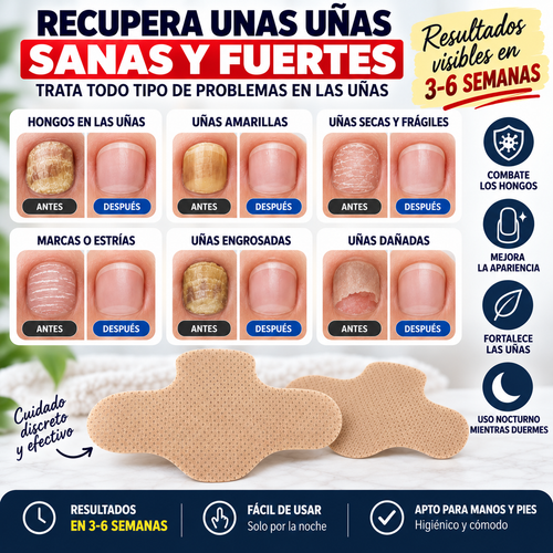 FungiCare™ - Parches Anti-hongos para uñas (Pack 21)